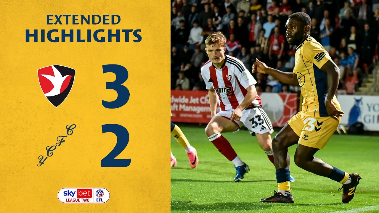 Cheltenham Town vs York City ภาพวิดีโอไฮไลท์ฟุตบอล