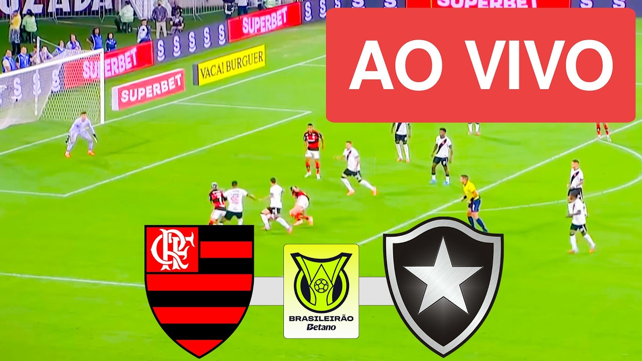 Flamengo vs Botafogo ภาพถ่ายทอดสดฟุตบอล