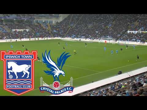 Crystal Palace vs Ipswich Town ภาพถ่ายทอดสดฟุตบอล