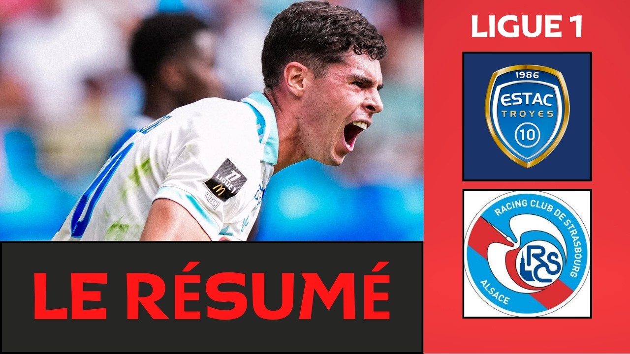 Troyes vs Strasbourg ภาพวิดีโอไฮไลท์ฟุตบอล