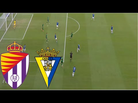 Cádiz vs Real Valladolid ภาพวิดีโอไฮไลท์ฟุตบอล