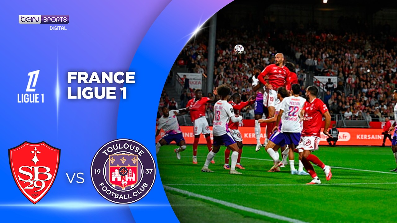 Brest vs Toulouse ภาพวิดีโอไฮไลท์ฟุตบอล