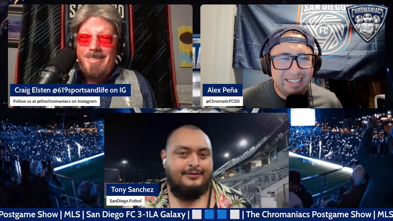 San Diego FC vs LA Galaxy วิดีโอฟุตบอล