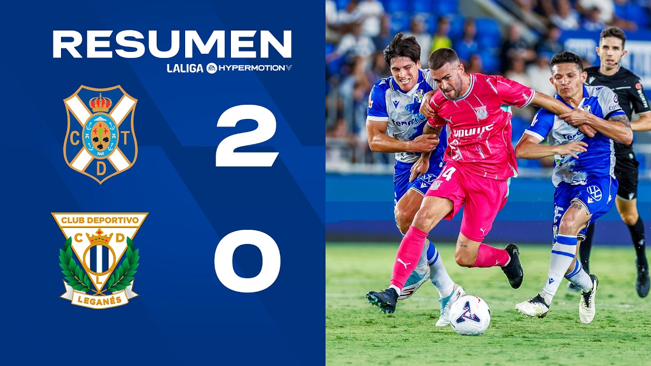Tenerife vs Leganés ภาพวิดีโอไฮไลท์ฟุตบอล