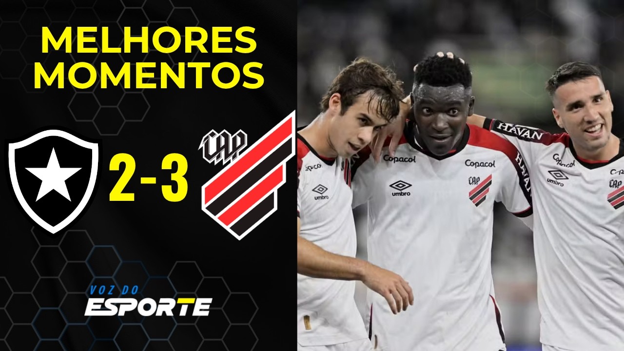 Botafogo vs Athletico-PR ภาพวิดีโอไฮไลท์ฟุตบอล