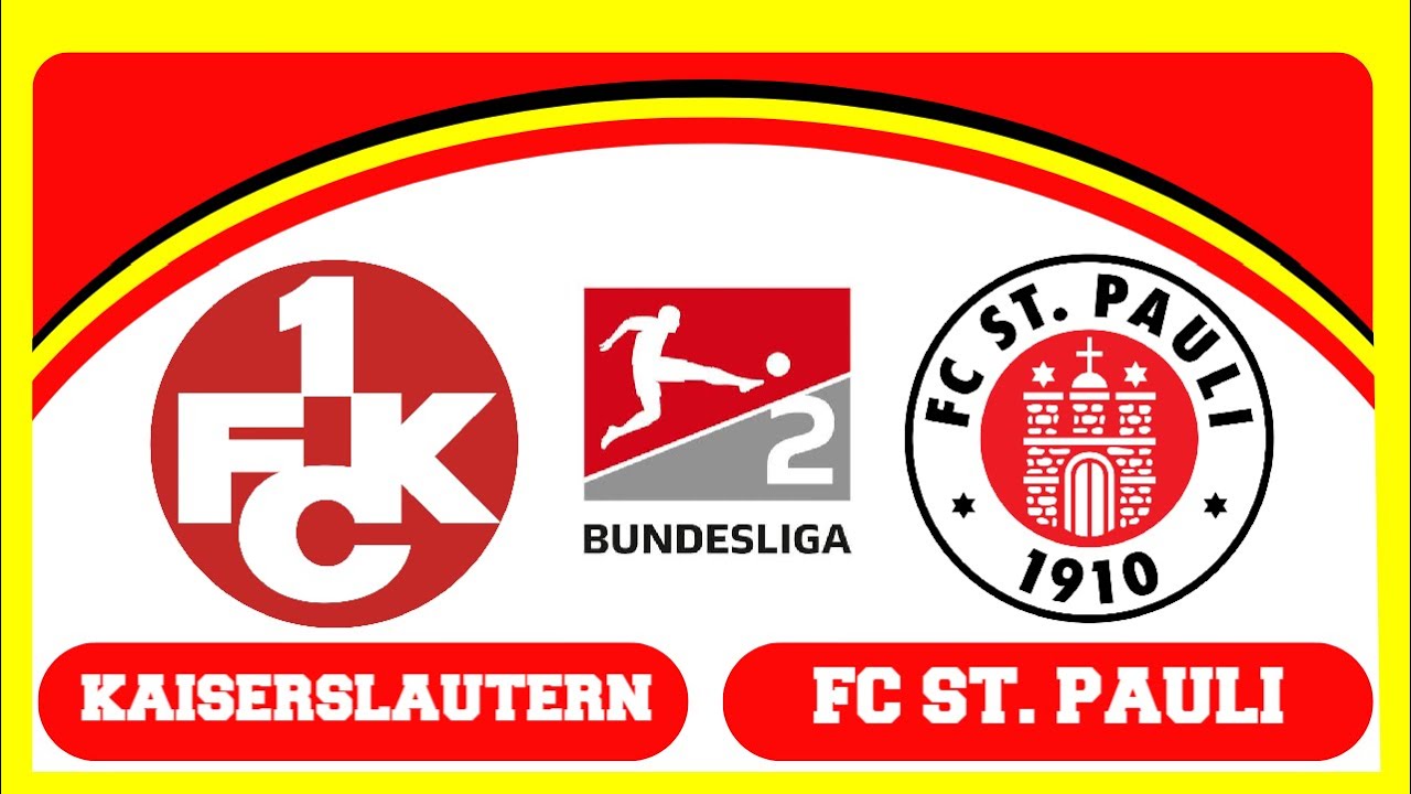 St. Pauli vs Kaiserslautern ภาพถ่ายทอดสดฟุตบอล
