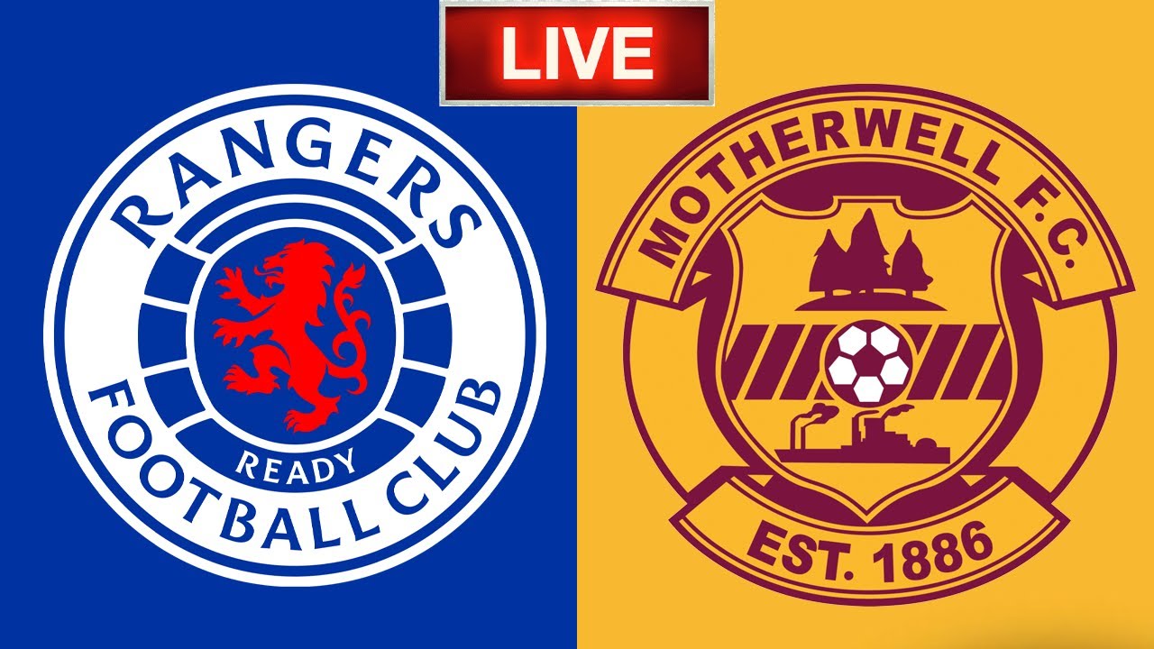 Rangers vs Motherwell ภาพถ่ายทอดสดฟุตบอล