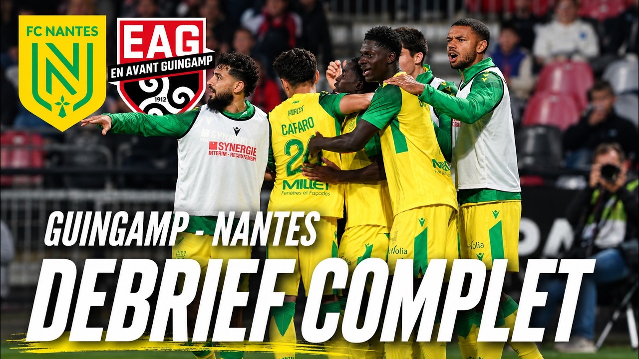 Guingamp vs Nantes ภาพวิดีโอไฮไลท์ฟุตบอล