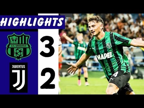 Sassuolo vs Juventus ภาพวิดีโอไฮไลท์ฟุตบอล