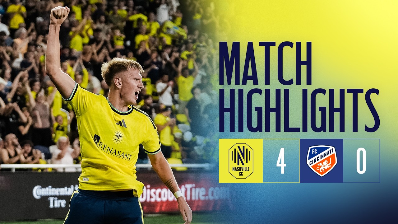 Nashville SC vs FC Cincinnati ภาพวิดีโอไฮไลท์ฟุตบอล