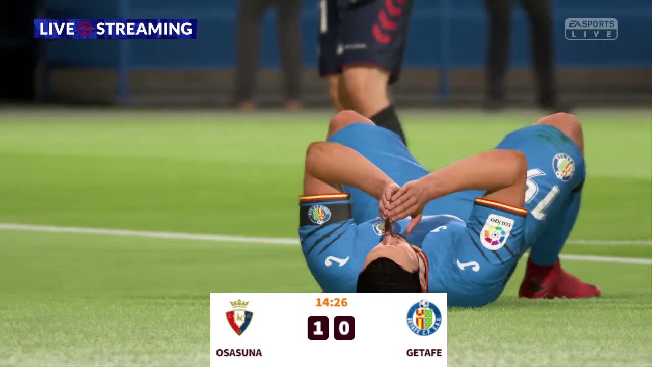 Osasuna vs Getafe ภาพถ่ายทอดสดฟุตบอล