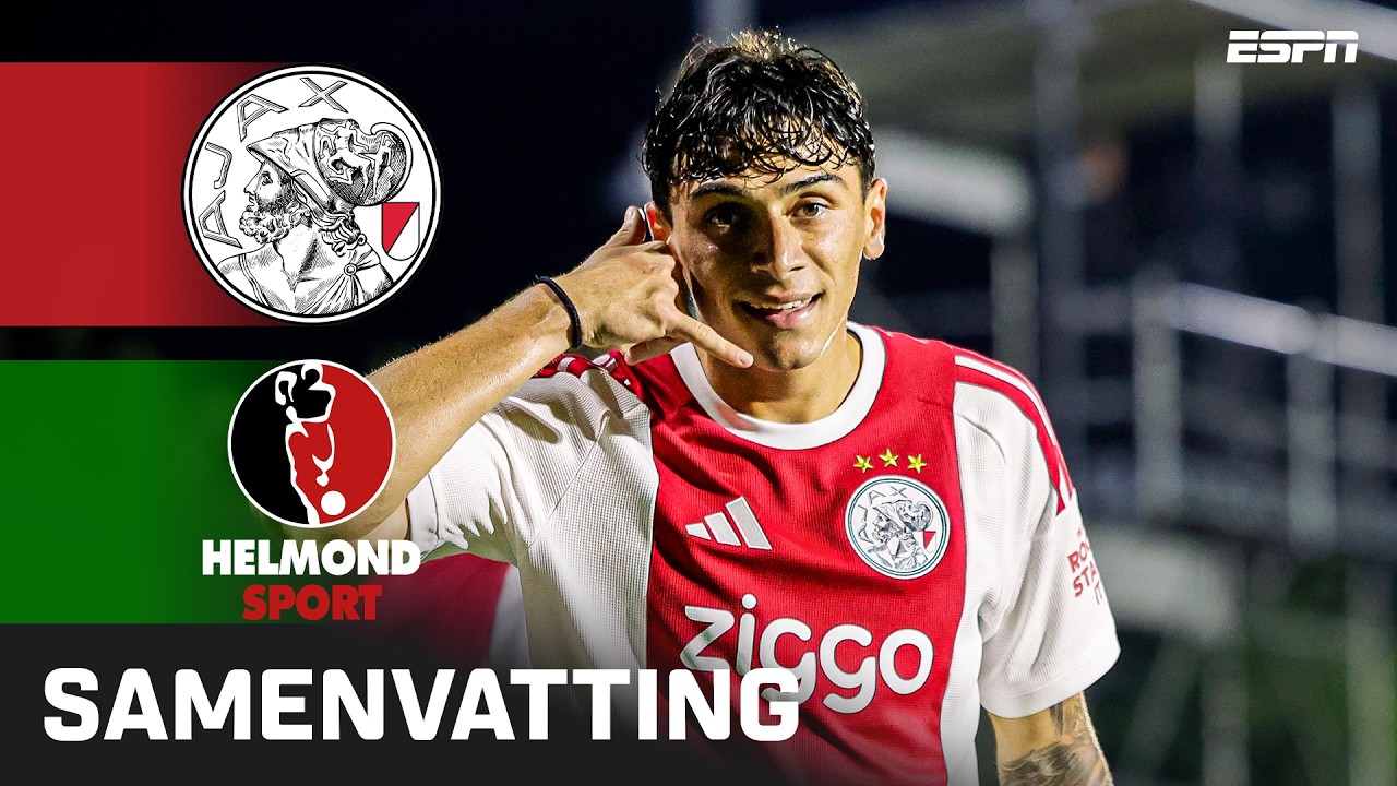 Jong Ajax vs Helmond Sport วิดีโอฟุตบอล