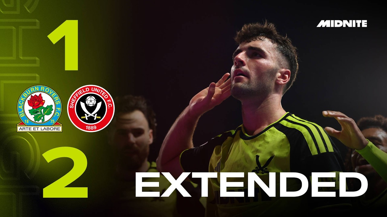 Blackburn Rovers vs Sheffield United วิดีโอฟุตบอล
