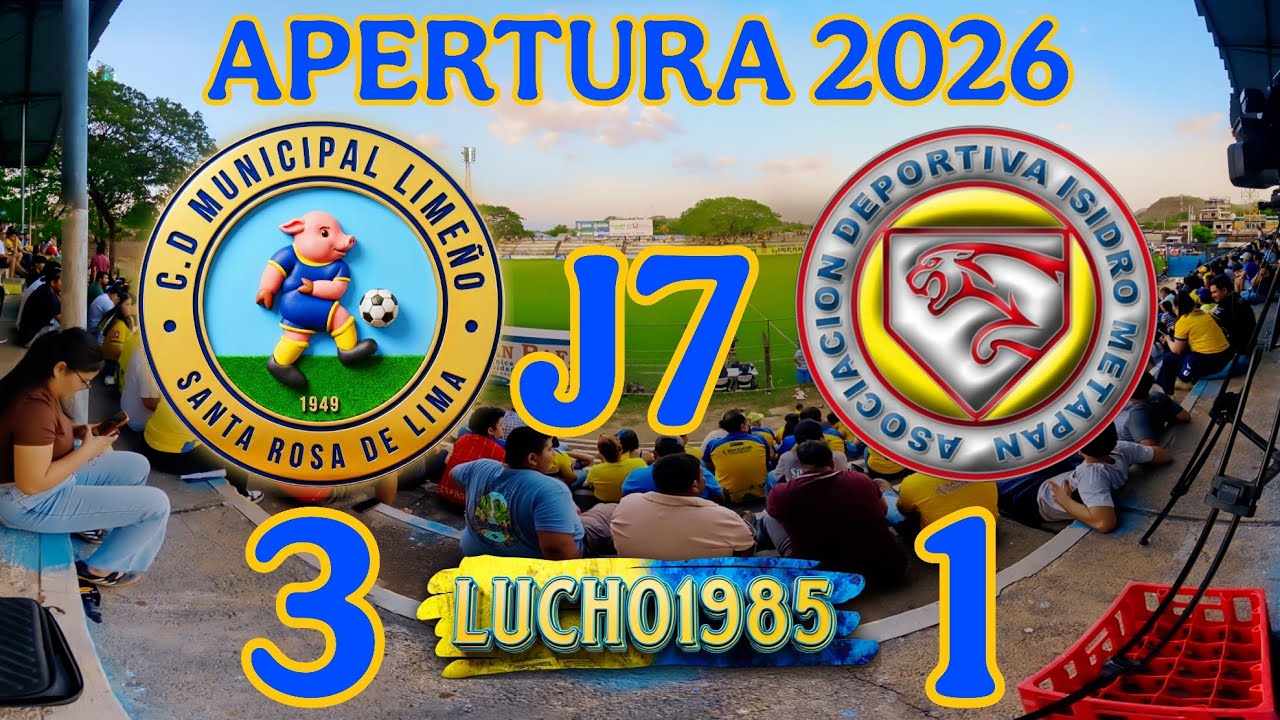 CD Municipal Limeño vs Isidro Metapán วิดีโอฟุตบอล