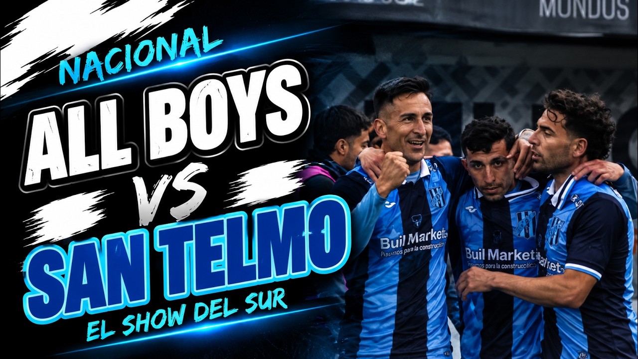 All Boys vs San Telmo วิดีโอฟุตบอล