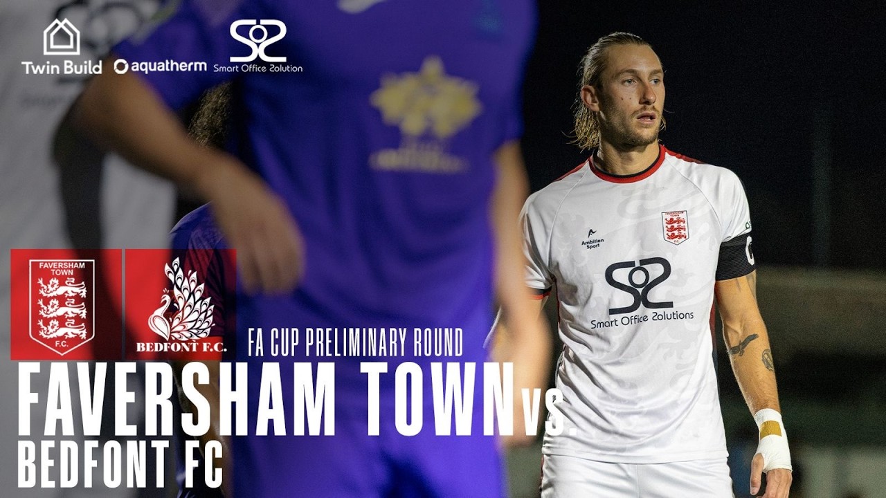 Faversham Town vs Bedfont ภาพวิดีโอไฮไลท์ฟุตบอล