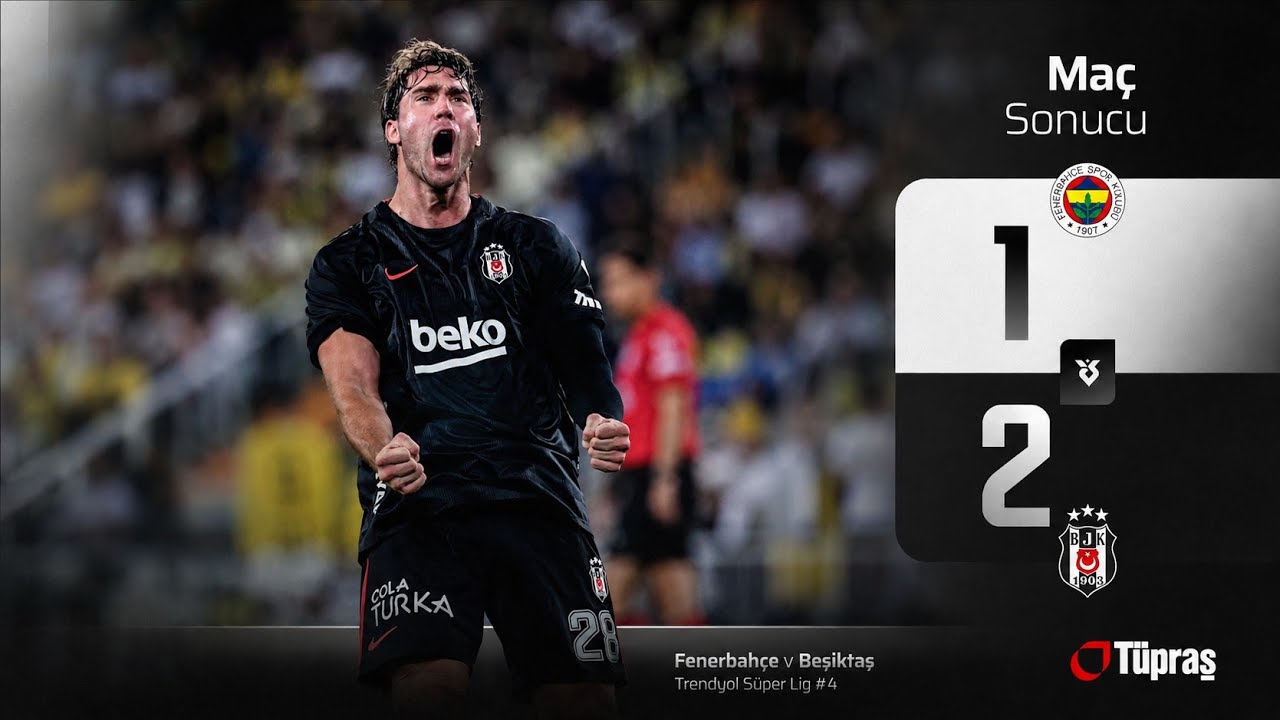 Fenerbahce vs Besiktas ภาพวิดีโอไฮไลท์ฟุตบอล