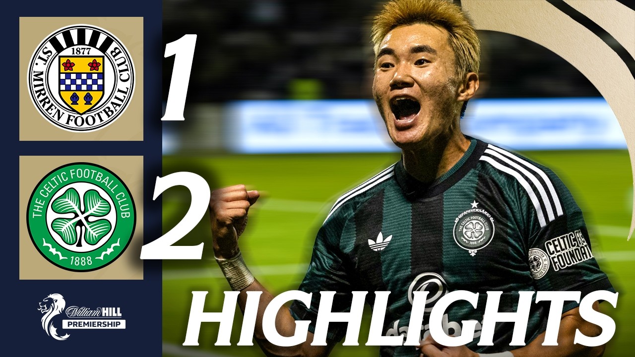 St Mirren vs Celtic ภาพวิดีโอไฮไลท์ฟุตบอล