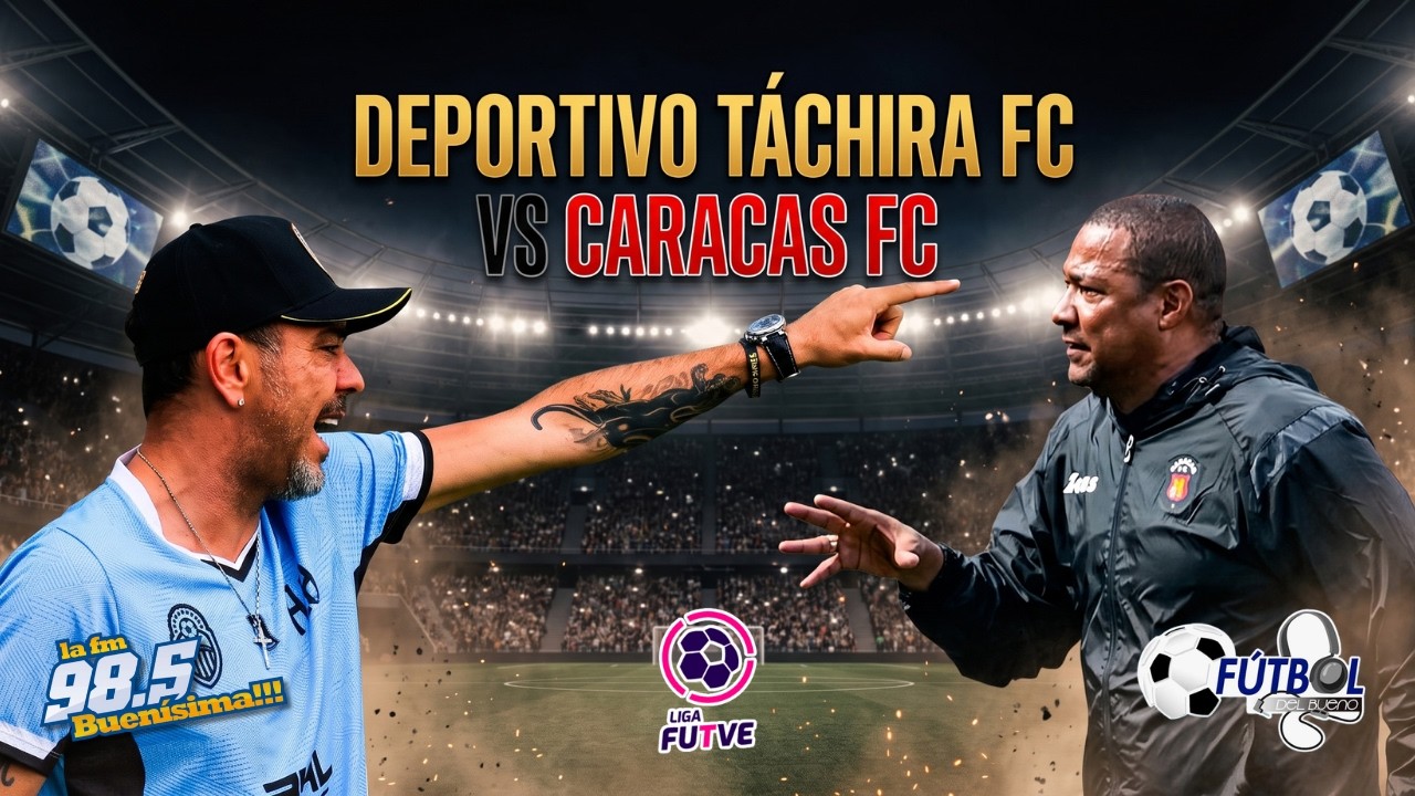 Deportivo Táchira vs Caracas FC ภาพวิดีโอไฮไลท์ฟุตบอล