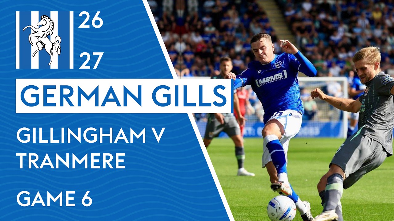 Gillingham vs Tranmere Rovers ภาพวิดีโอไฮไลท์ฟุตบอล