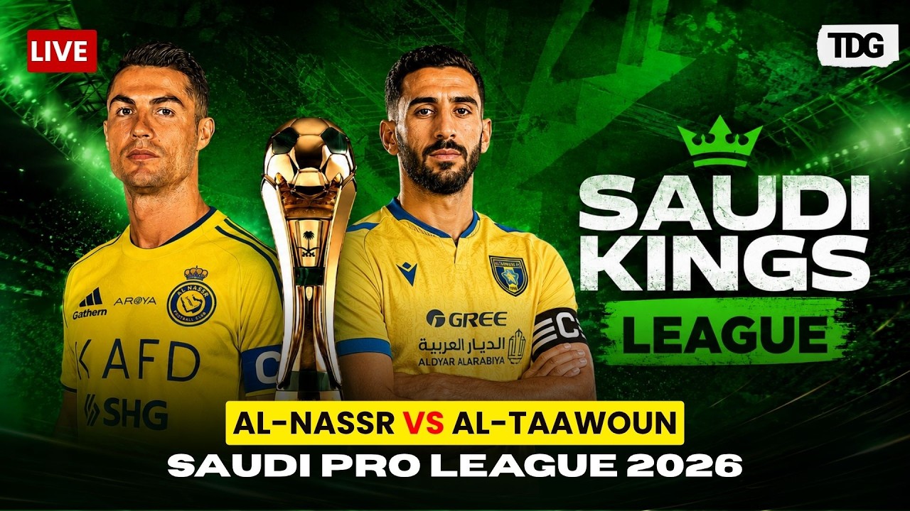 Al Nassr vs Al Taawoun ภาพถ่ายทอดสดฟุตบอล