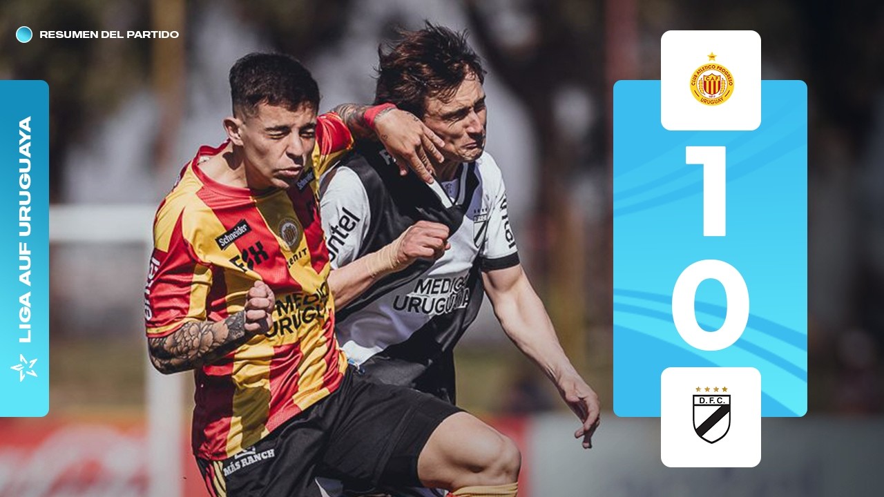 Progreso vs Danubio ภาพวิดีโอไฮไลท์ฟุตบอล