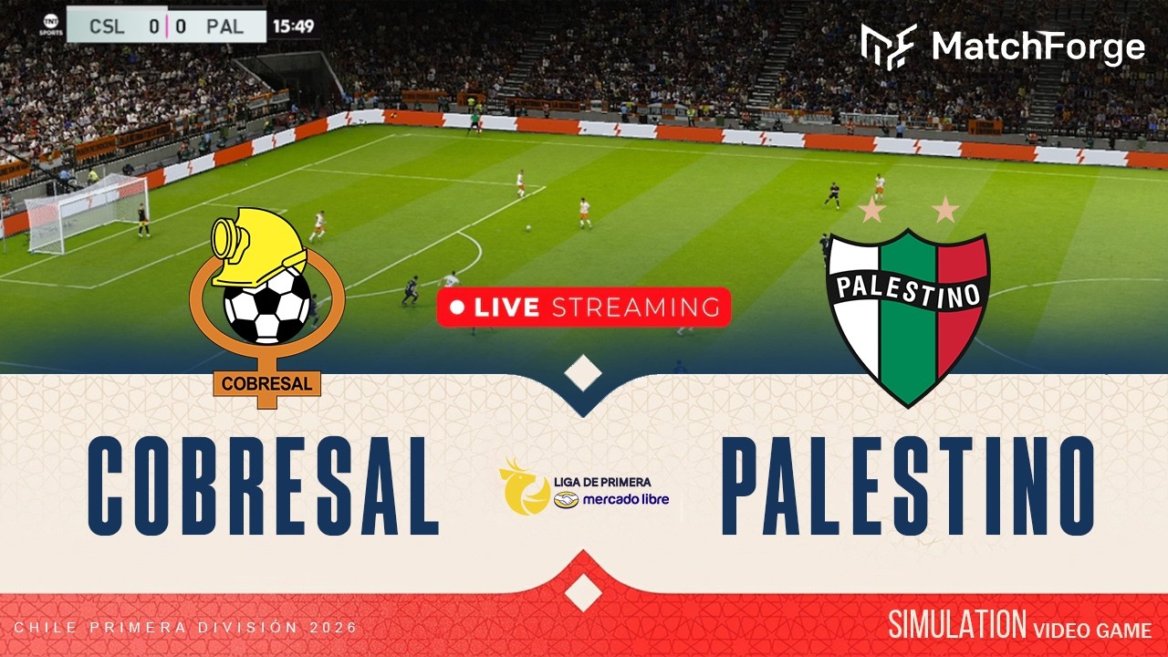Cobresal vs Palestino ภาพวิดีโอไฮไลท์ฟุตบอล