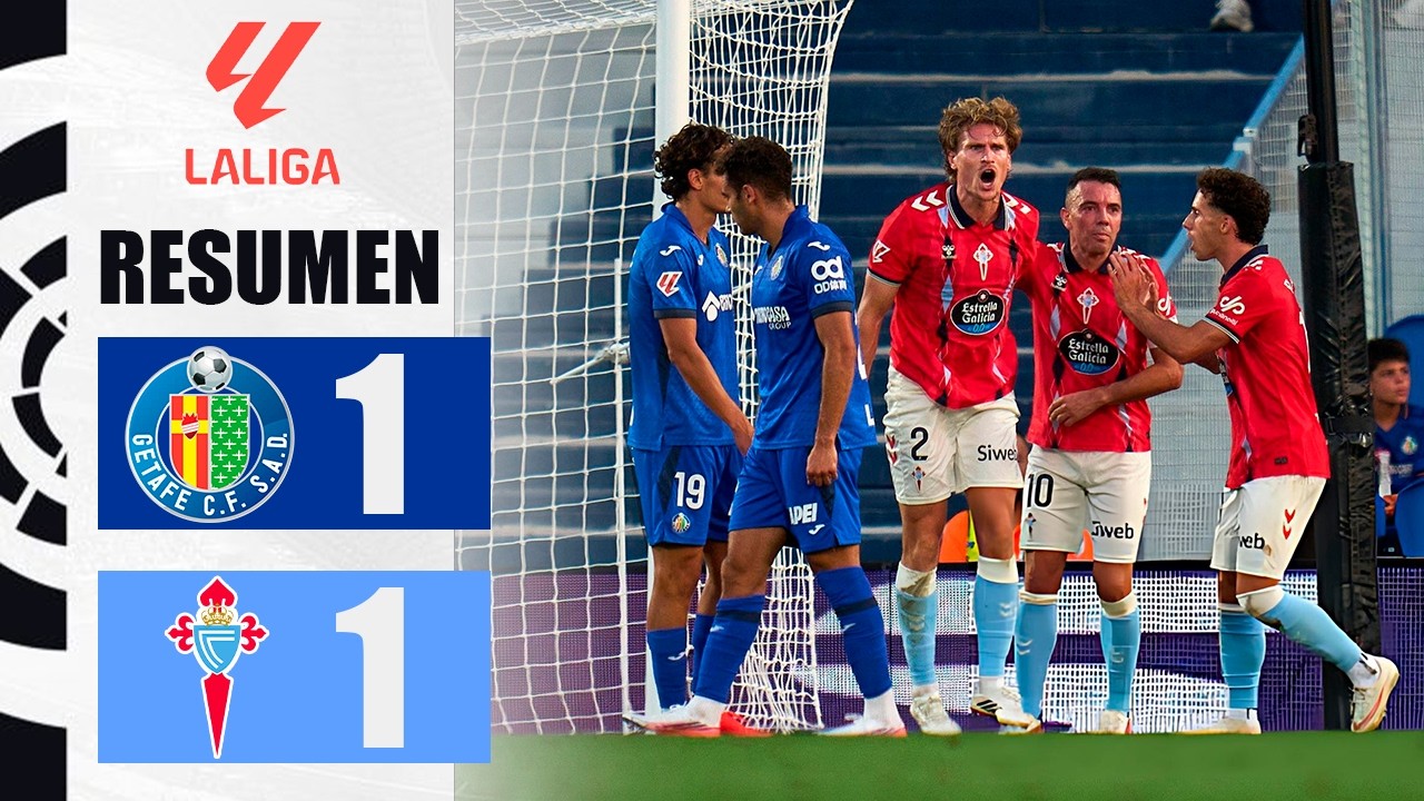 Getafe vs Celta Vigo ภาพวิดีโอไฮไลท์ฟุตบอล