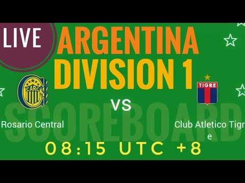 Tigre vs Rosario Central ภาพถ่ายทอดสดฟุตบอล