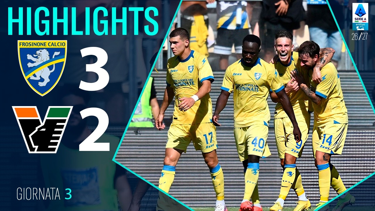 Frosinone vs Venezia ภาพวิดีโอไฮไลท์ฟุตบอล