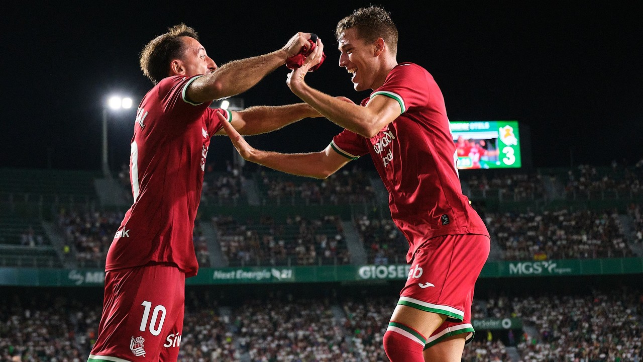 Elche vs Real Sociedad ภาพวิดีโอไฮไลท์ฟุตบอล