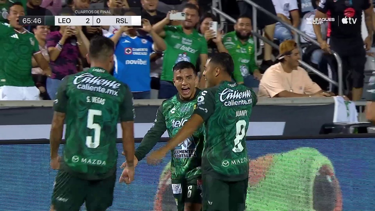 León vs Real Salt Lake ภาพวิดีโอไฮไลท์ฟุตบอล