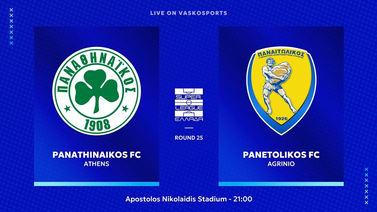 🔴 LIVE | ΠΑΝΑΘΗΝΑΪΚΟΣ - ΠΑΝΑΙΤΩΛΙΚΟΣ | ΕΛΛΗΝΙΚΗ SUPERLEAGUE | PANATHINAIKOS - PANETOLIKOS | 15/3/26 ภาพถ่ายทอดสดฟุตบอล