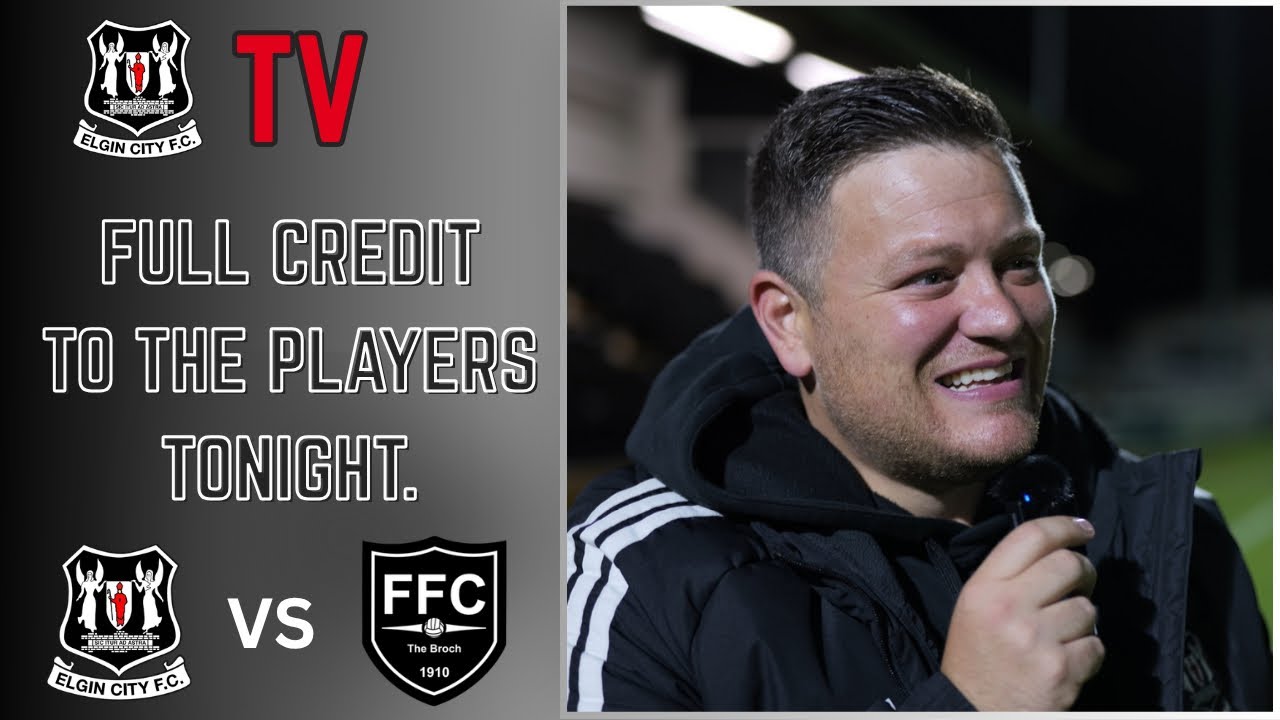 Elgin City vs Fraserburgh ภาพวิดีโอไฮไลท์ฟุตบอล