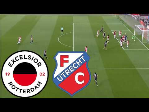 Excelsior vs FC Utrecht ภาพวิดีโอไฮไลท์ฟุตบอล