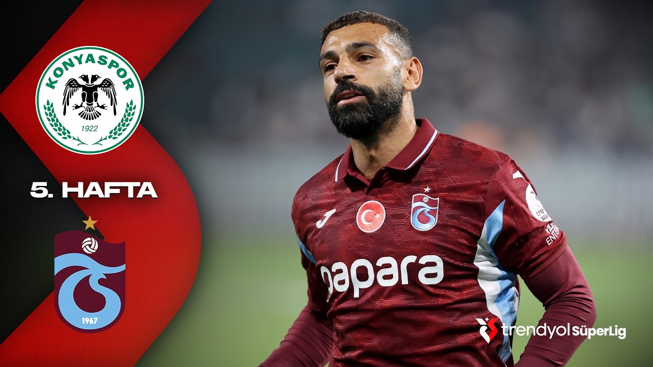 Konyaspor vs Trabzonspor ภาพวิดีโอไฮไลท์ฟุตบอล