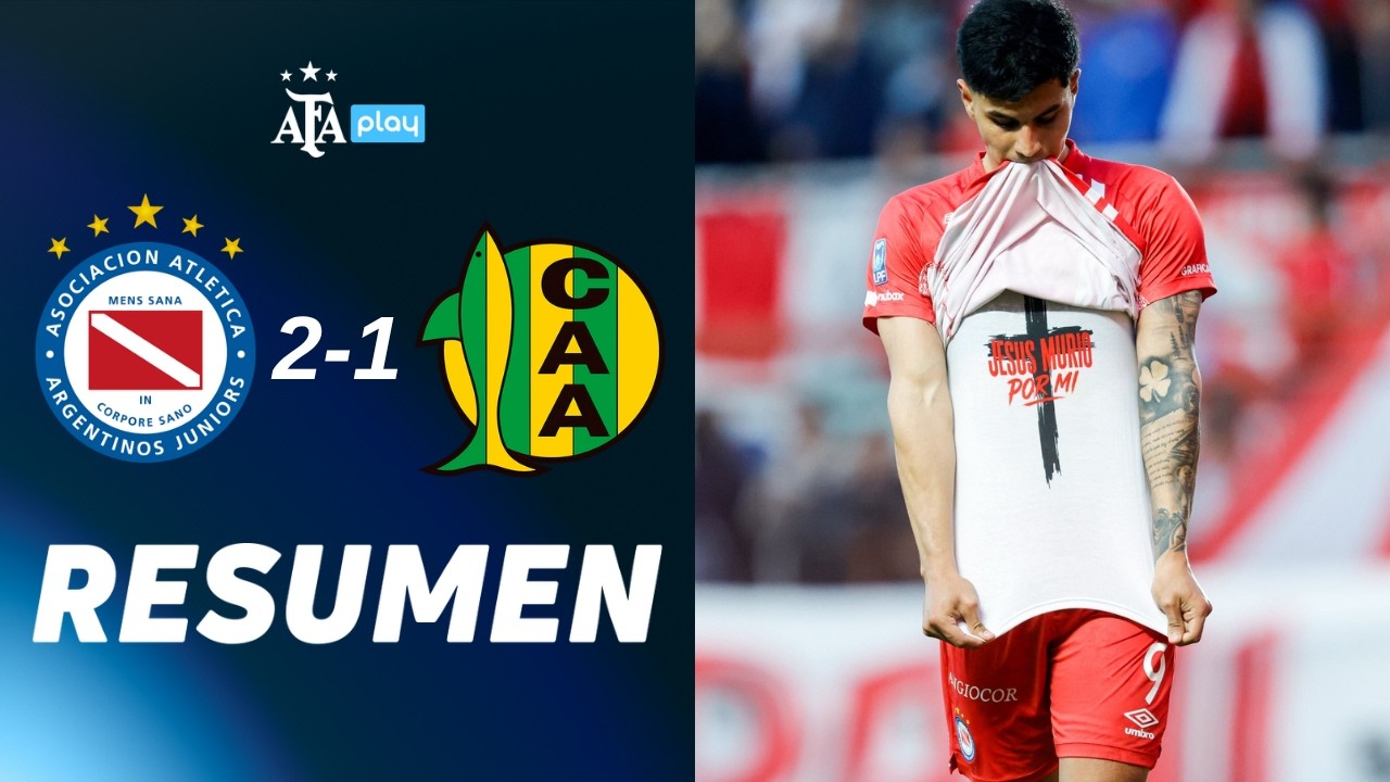 Argentinos Juniors vs Aldosivi วิดีโอฟุตบอล