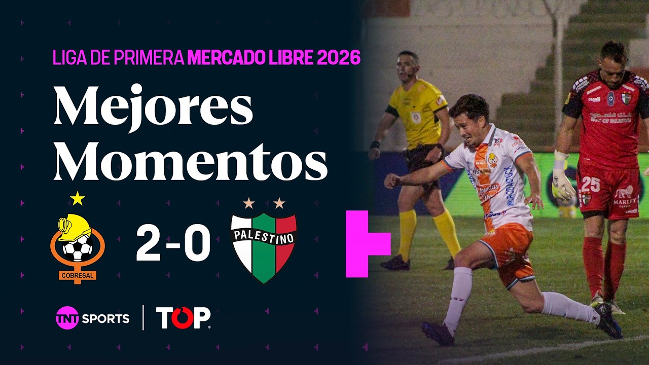 Cobresal vs Palestino วิดีโอฟุตบอล