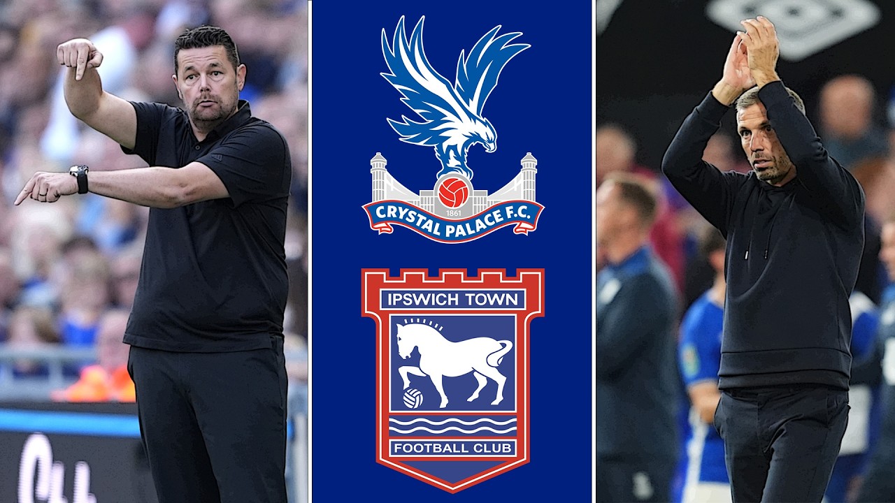 Crystal Palace vs Ipswich Town ภาพถ่ายทอดสดฟุตบอล