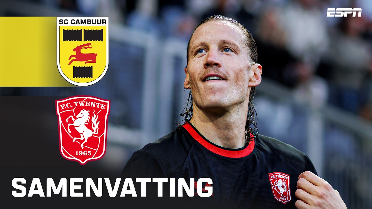 SC Cambuur vs FC Twente วิดีโอฟุตบอล