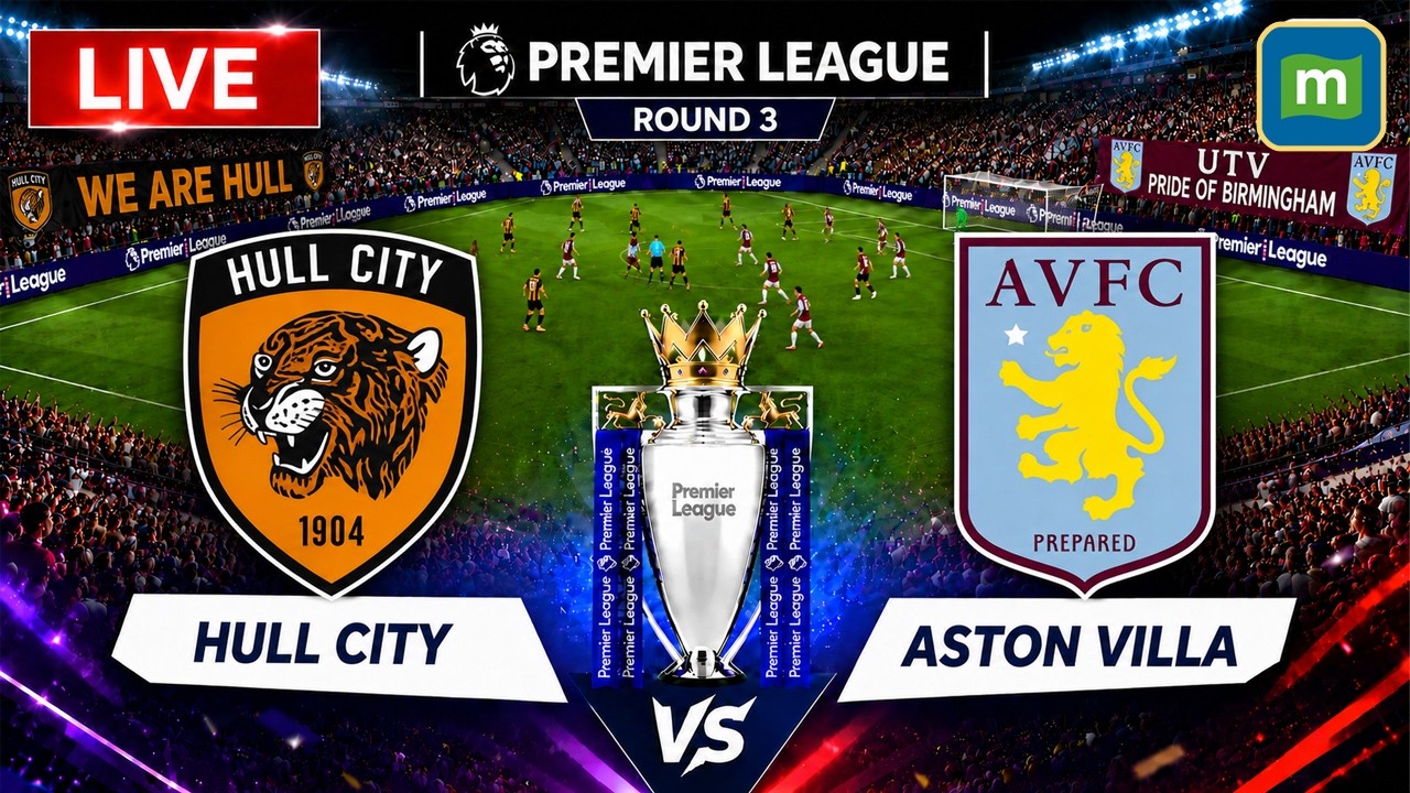 Hull City vs Aston Villa ภาพถ่ายทอดสดฟุตบอล