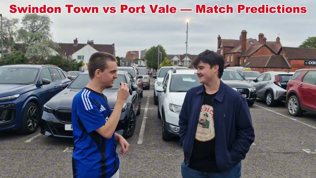 Swindon Town vs Port Vale วิดีโอฟุตบอล