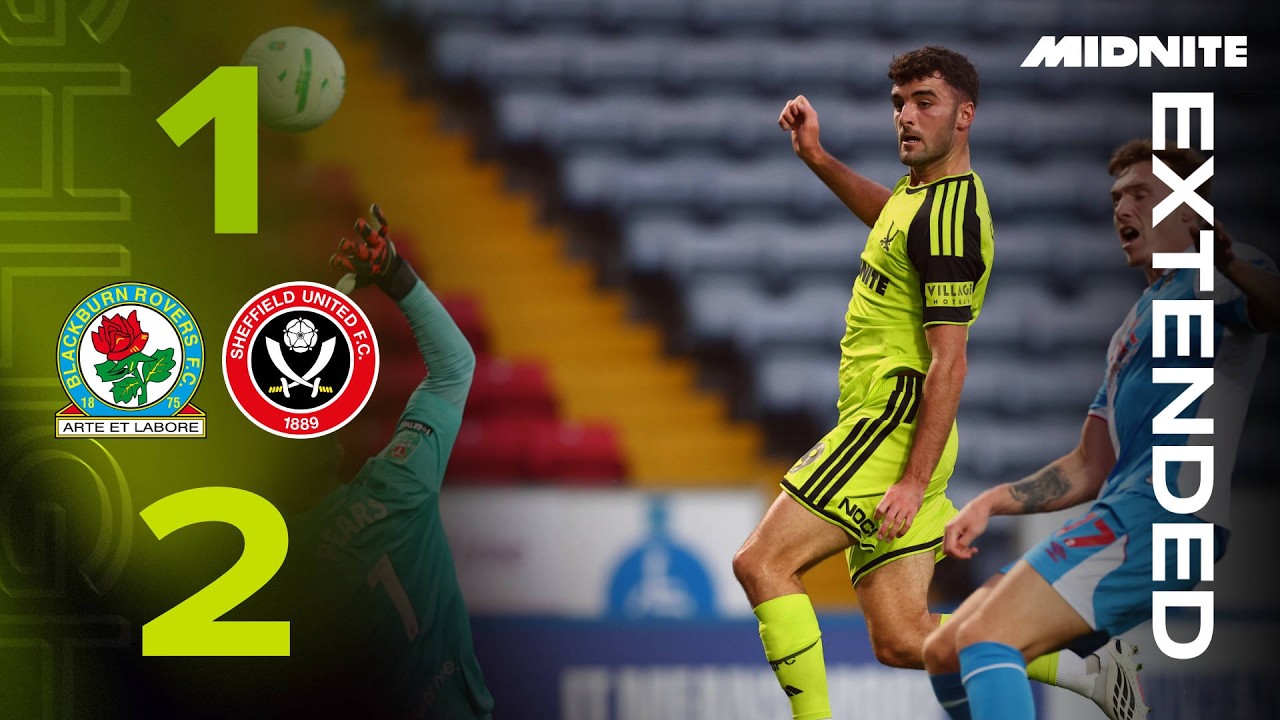 Blackburn Rovers vs Sheffield United ภาพวิดีโอไฮไลท์ฟุตบอล
