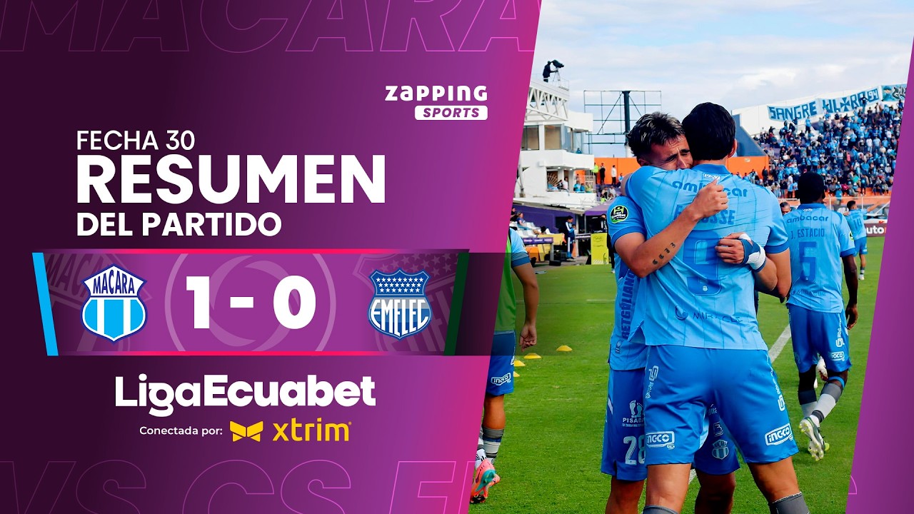 Macará vs Emelec วิดีโอฟุตบอล