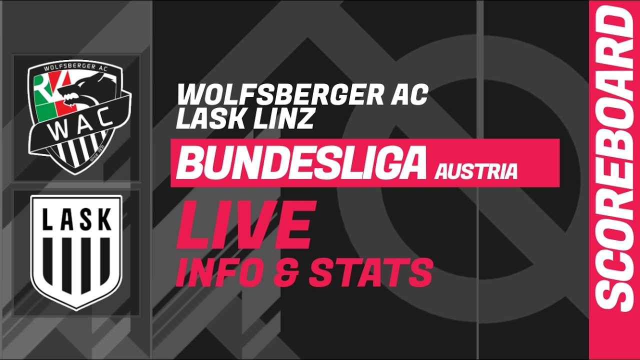 Wolfsberger vs LASK Linz ภาพถ่ายทอดสดฟุตบอล