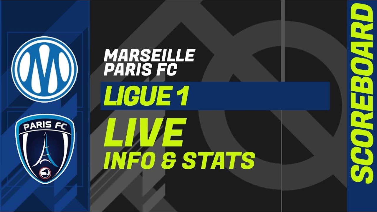 Marseille vs Paris FC ภาพถ่ายทอดสดฟุตบอล