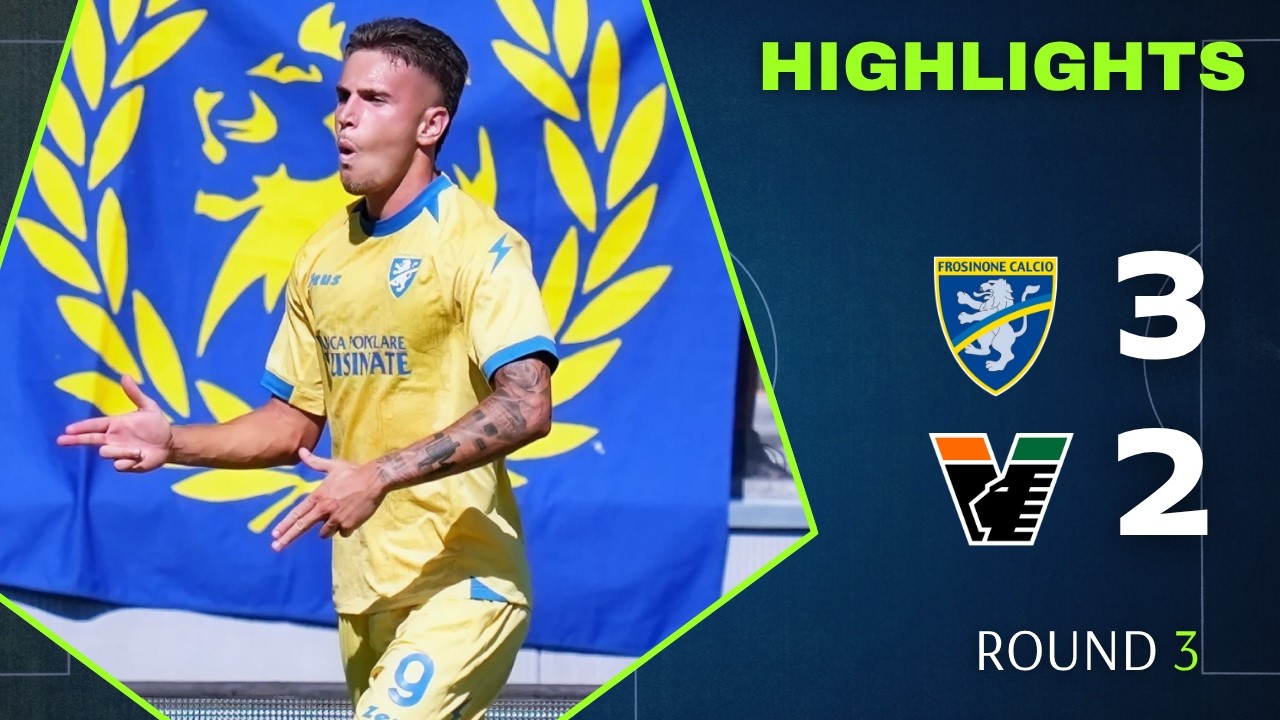 Frosinone vs Venezia ภาพวิดีโอไฮไลท์ฟุตบอล