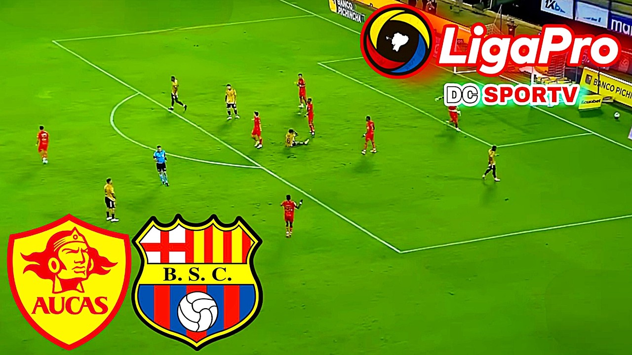 Aucas vs Barcelona SC ภาพวิดีโอไฮไลท์ฟุตบอล