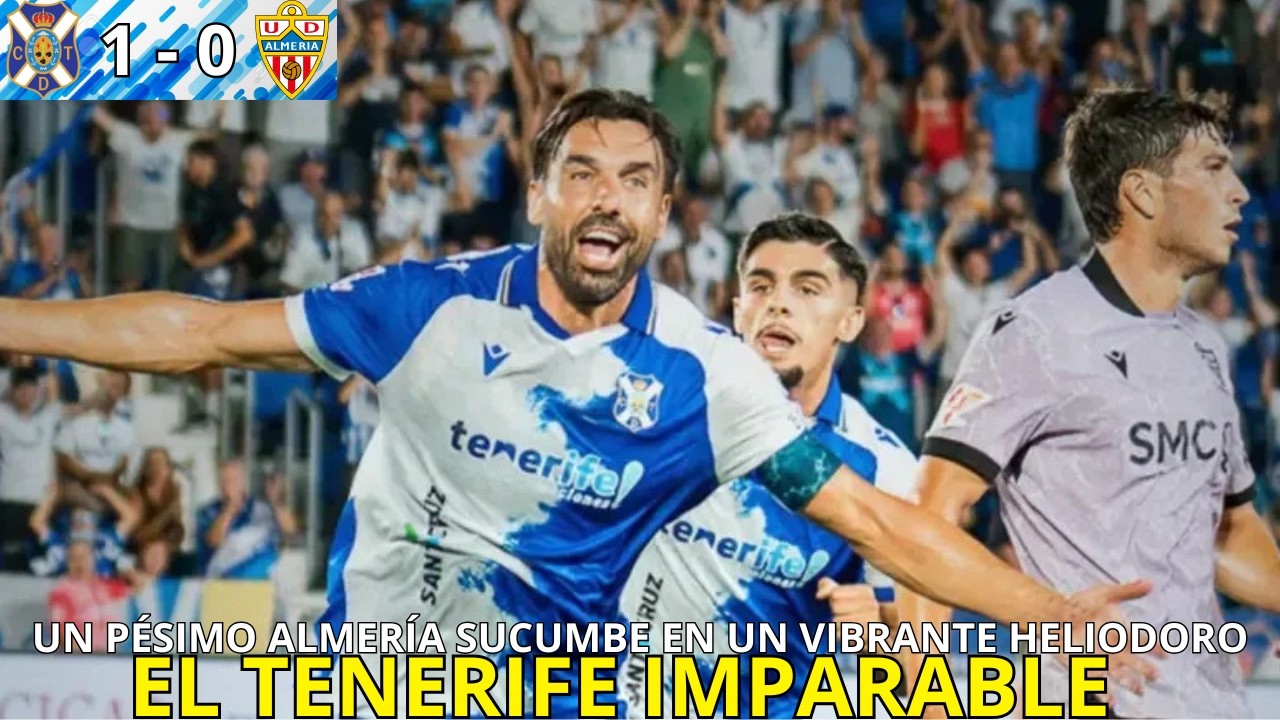 Tenerife vs Almería ภาพวิดีโอไฮไลท์ฟุตบอล