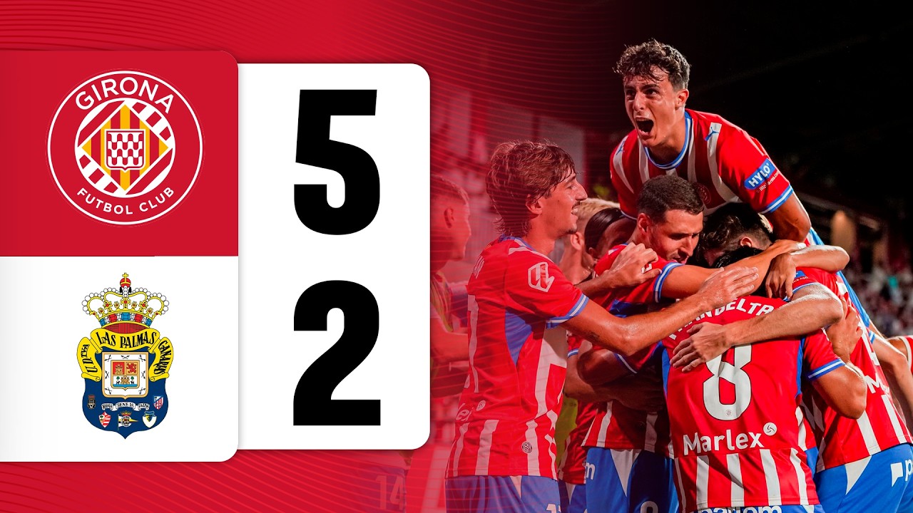 Girona vs Las Palmas ภาพวิดีโอไฮไลท์ฟุตบอล